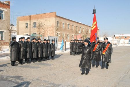 Байлдааны туг гардуулах ёслол боллоо