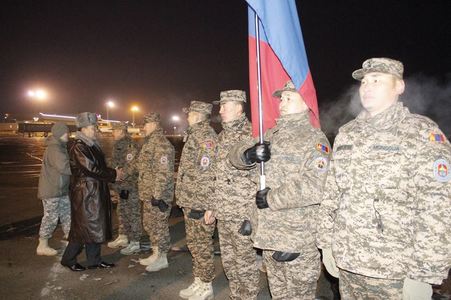 Афганистанд үүрэг гүйцэтгэсэн баг эх орондоо ирлээ