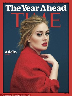 “TIME” сэтгүүлийг Адель чимэв