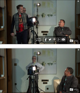 Төмөр хүн шууд нэвтрүүлгийг орхин гарчээ