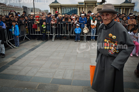 Ялалт авчирсан ахмад дайчдад мэхийн ёсолъё