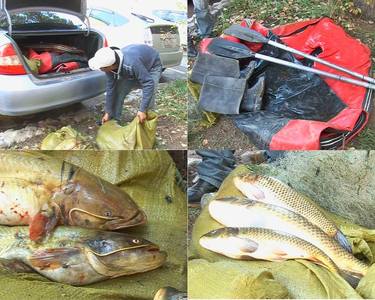 Зөвшөөрөлгүйгээр загас барьжээ