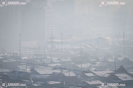 Гэр хороололд агаар дахь тоосонцор, хүхрийн давхар исэл дээд хэмжээнд хүрчээ