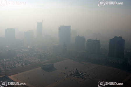 Улаанбаатар хотын агаарын чанар улаан түвшинг давлаа