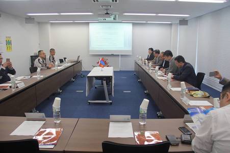 Д.Эрдэнэбат Японд ажиллалаа