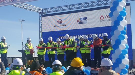 Төмөртэй-Хандгайтын төмөр зам нээгдлээ