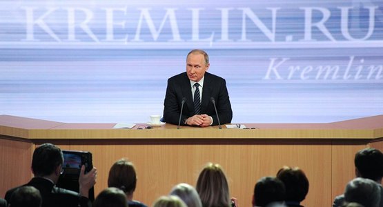 Путин шууд нэвтрүүлэгт оролцов