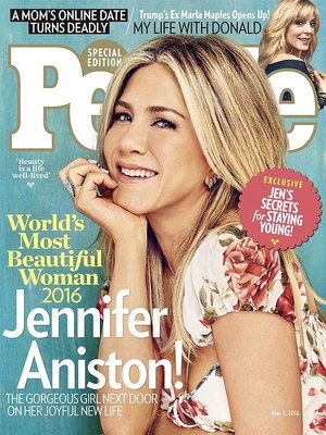 Анистон хамгийн үзэсгэлэнтэйгээр шалгарав