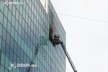 Цахилгааны гэмтлээс болж гал гарчээ