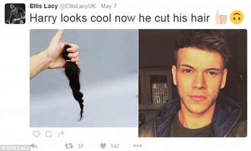 Харри үсээ зарна