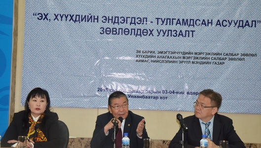 Эх, хүүхдийн эндэгдлийг бууруулах чиглэлээр зөвлөлдөв