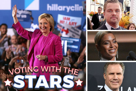 Холливуудынхан Хилариг дэмжинэ