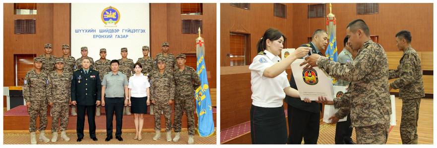 ШШГБ-ын 11 албан хаагч энхийг сахиулна