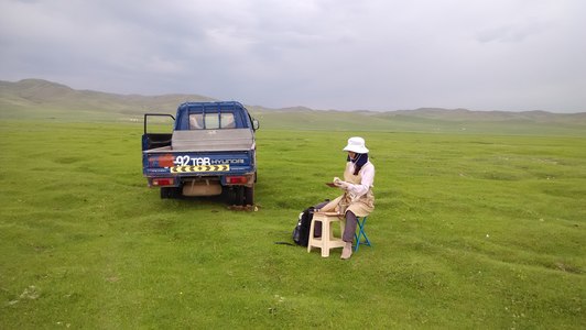 Хонконгийн зураач үзэсгэлэнгээ дэлгэнэ