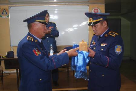 Дэд хурандаа Ш.Баасандоржийг ОБГ-ын даргаар томиллоо