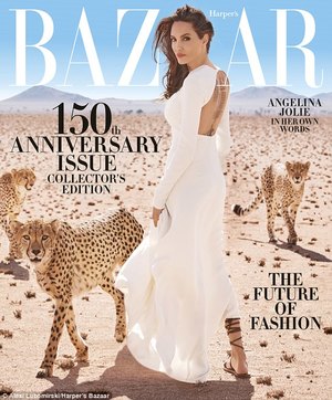 Жоли “Harper’s Bazaar” сэтгүүлийг чимлээ
