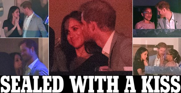 Харри найз бүсгүйгээ олны өмнө үнсчээ 