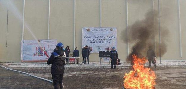 Аюулт үзэгдэл, ослын үед ажиллах штабын дадлага, сургууль боллоо