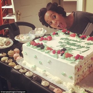 Керри Вашингтон 40 нас хүрлээ