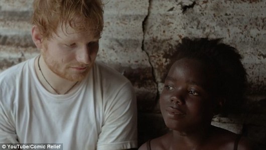 “Эбола”-гаар эцгээ алдсан охин Эд Шираныг уйлуулжээ