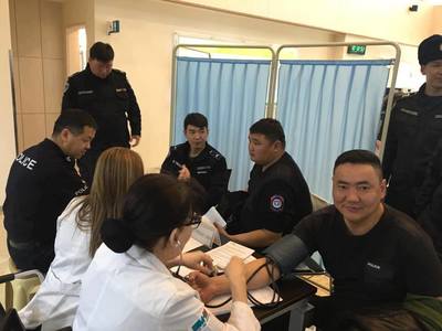 56 алба хаагчийг үнэ төлбөргүй үзлэг, оношлогоонд хамрууллаа