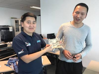 Машинд нь мартаад буусан 7 сая төгрөгийг авчирч өгчээ