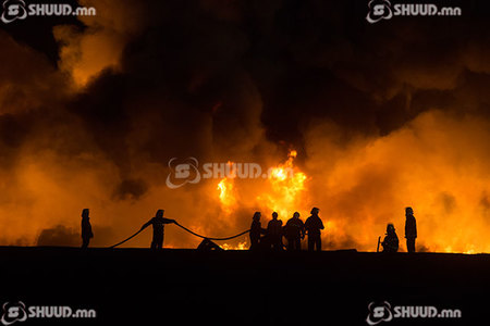 Хаалттай хорих ангийн алба хаагчдын байранд гал гарчээ