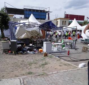 Хуушуурын асарт газ дэлбэрчээ