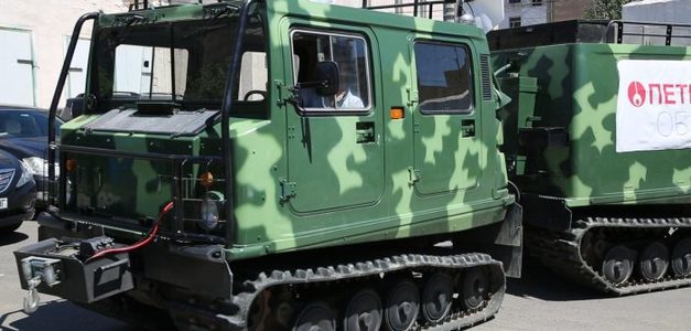 ОБЕГ-т газар уснаа явагч автомашин бэлэглэв