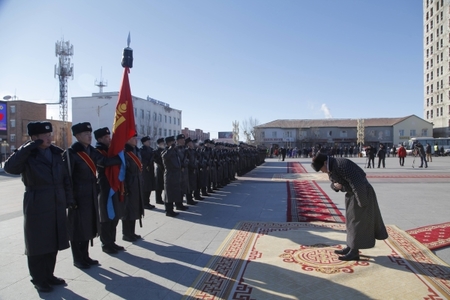 Ерөнхийлөгч Х.Баттулга Сүхбаатар аймагт ажиллаж байна