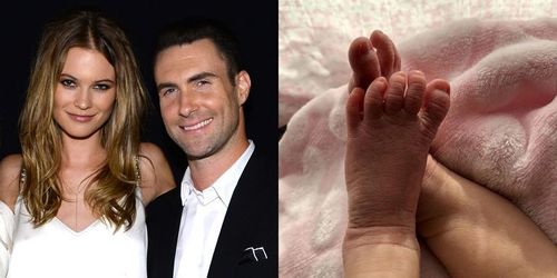 Адам Леван хоёр дахь охиноо өлгийдөн авлаа