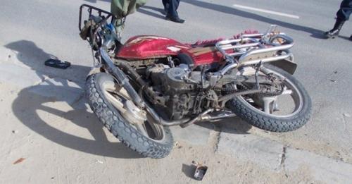 Өнөөдрийн сэрэмжлүүлэг: Мотоциклийн жолооч гэмтжээ