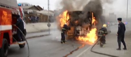 Зүүн салаа- МУБИС чиглэлийн автобус шатжээ