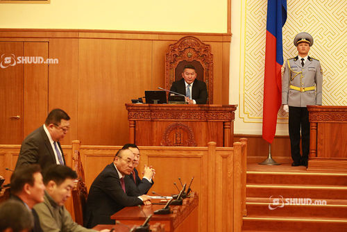 Ерөнхийлөгч чуулганы хуралдаанд хаалттай мэдээлэл хийнэ