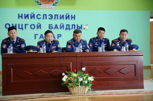 НОБГ-ын дэд даргаар хошууч Б.Мягмардоржийг томиллоо