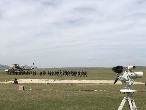 Аврагчид 110 удаагийн шүхрийн буулт хийлээ