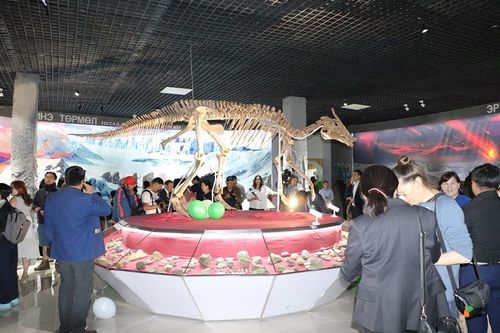 Үлэг гүрвэлийн музейн шинэ танхим үүдээ нээлээ