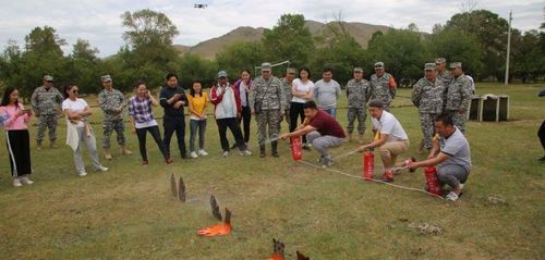 Сэтгүүлчид гамшгаас хамгаалах мэдлэг, чадвараа сорилоо