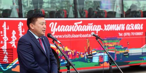 ФОТО: Улаанбаатар хотыг илэрхийлэх шинэ брэнд Ulaanbaatar city tour bus
