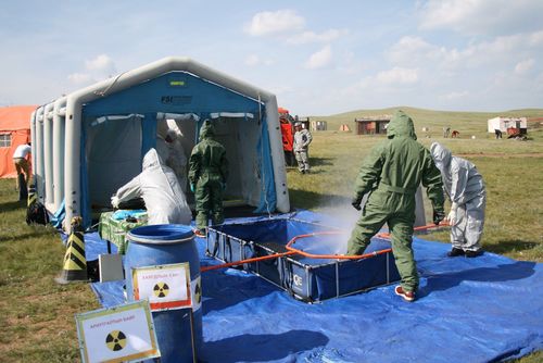 Цөмийн болон цацрагийн ослын бэлэн байдалд суралцлаа