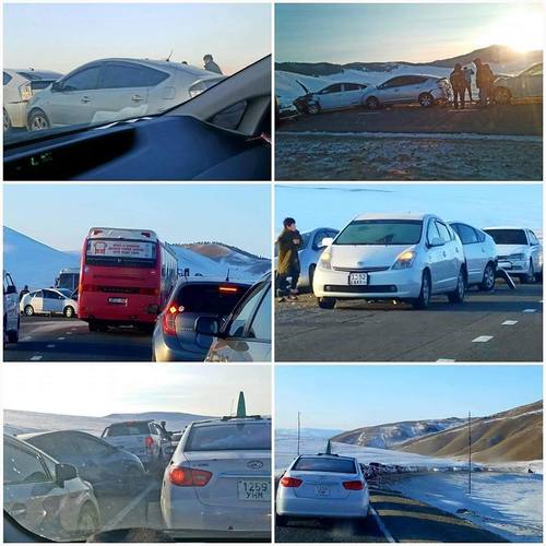 Холын замд болгоомжтой зорчино уу