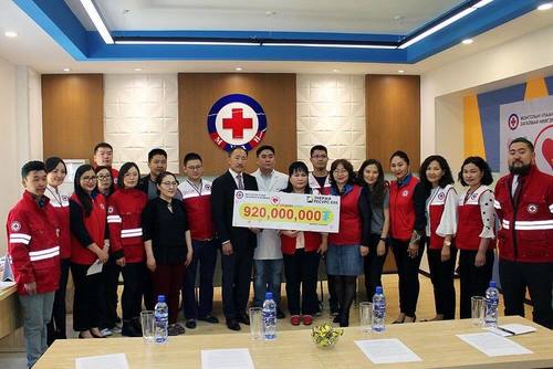 ЭНЕРЖИ РЕСУРС ХХК зүрхний эмгэгтэй хүүхдүүдийн эмчилгээнд 920 сая төгрөг хандивлалаа