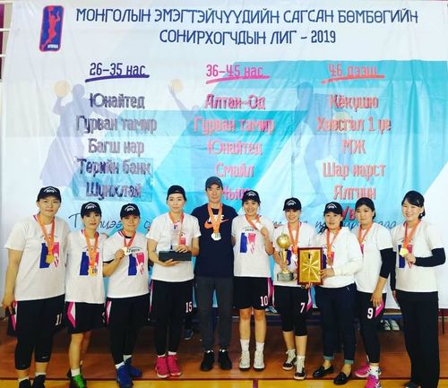 Төрийн банкны эмэгтэй сагсан бөмбөгийн баг лигийн аварга боллоо