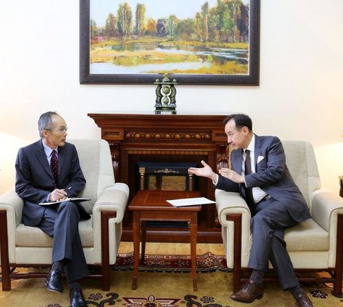 Элчин сайд М.Такаока-г хүлээн авч уулзав