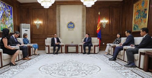 Азийн Хөгжлийн Банкны дэд ерөнхийлөгч Ахмед М.Саийдыг хүлээн авч уулзав