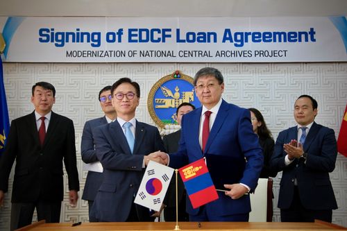 19 сая ам.долларын зээлийн гэрээнд гарын үсэг зурлаа