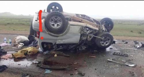 Эмэгтэй жолоочид ноцтой осол гаргаж зургаан хүн нас баржээ