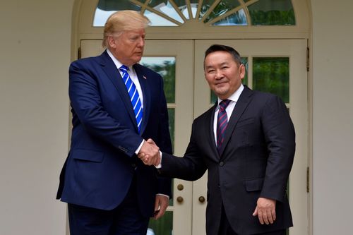 Х.Баттулга, Д.Трамп нарын уулзалт 40 минут үргэлжилжээ