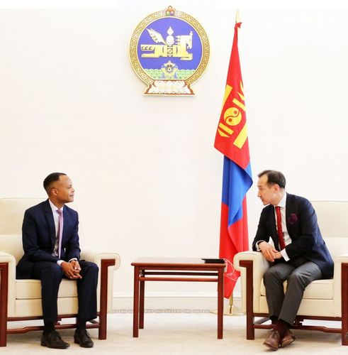 Монгол Улсыг хариуцсан захирлыг хүлээж авч уулзав