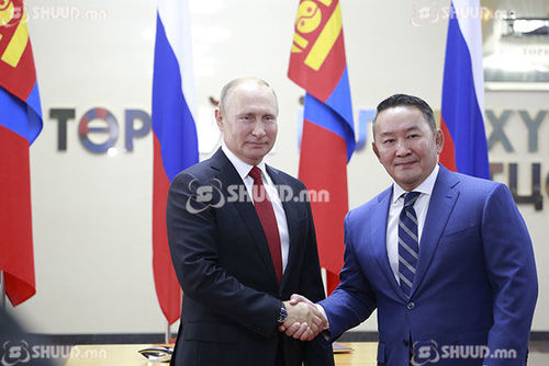 АЙЛЧЛАЛ: Хоёр улсын Ерөнхийлөгч нар албан ёсны хэлэлцээ хийж байна